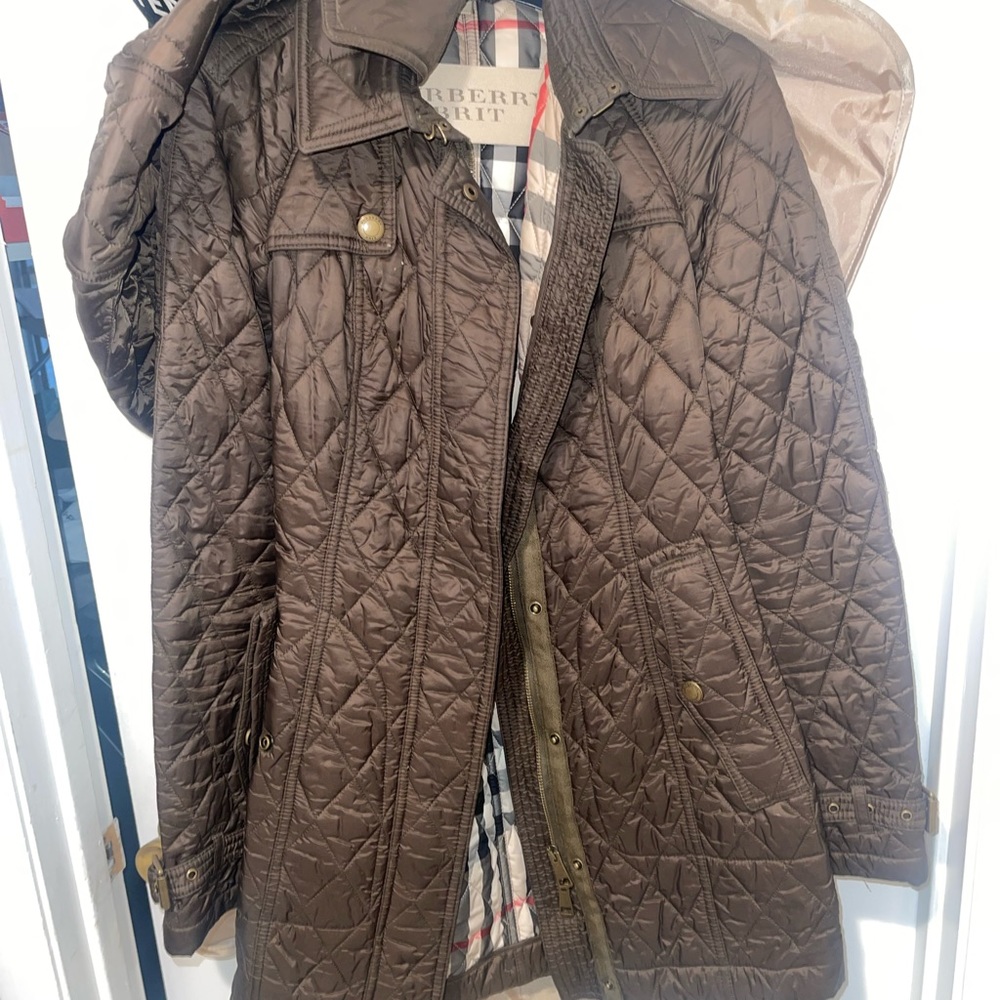 Burberry Tartan Coat